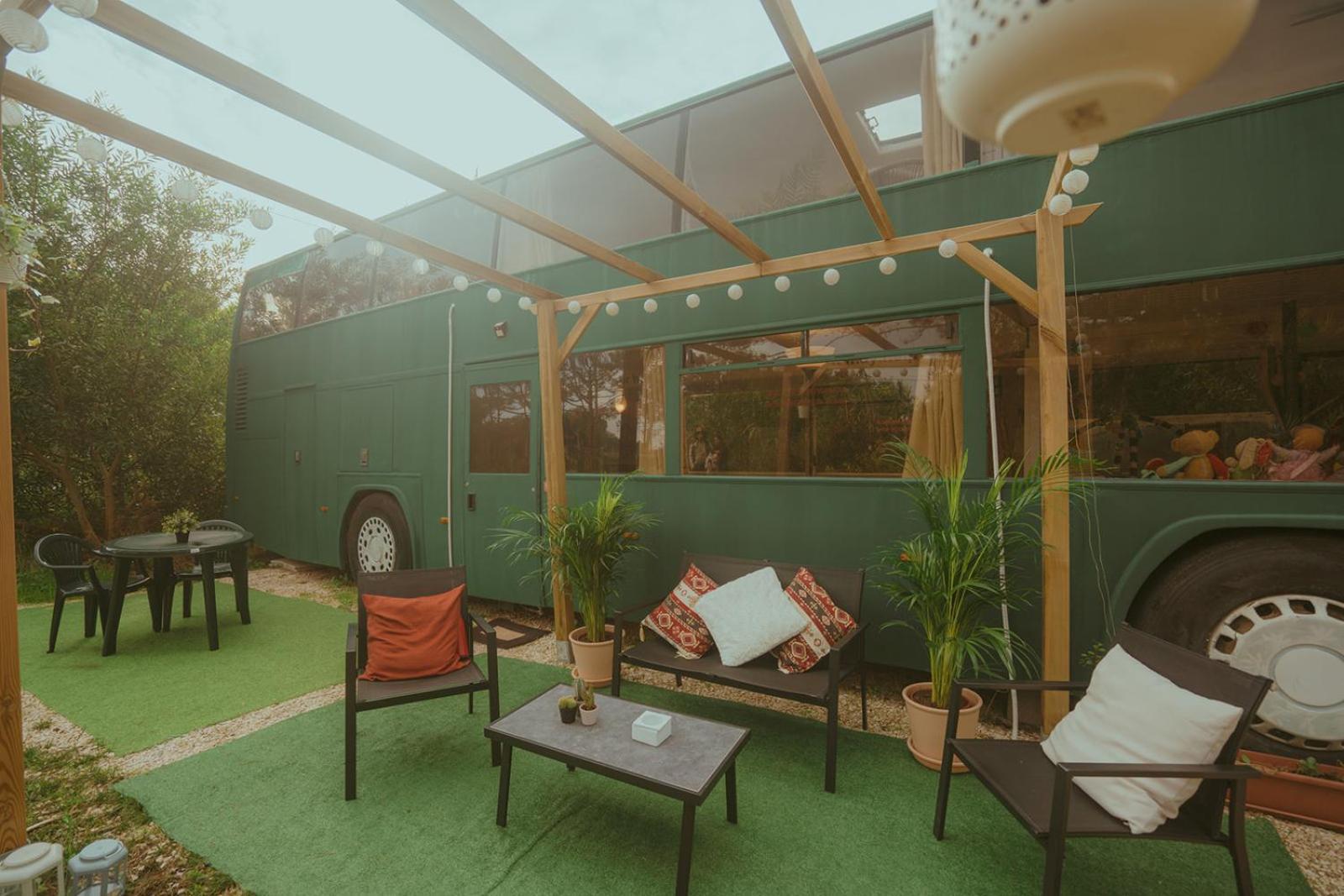 The Amazing Inacio Bus Converted Home Sintra Exterior photo
